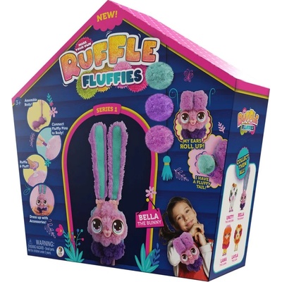 Ruffle Fluffies Творчески комплект Ruffle Fluffies - Зайче за украсяване (HUN1820)