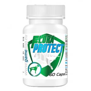 Game Dog Performance Nutrition Game Dog Flora Protect (Synbiotic) - хранителна добавка за кучета при нарушения на чревната флора, бъбречна недостатъчност, 60 капсули, Полша