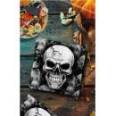 Guirca Servítky Lebka 33x33cm