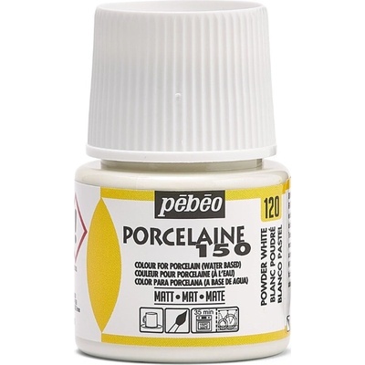 Pébéo Barva na porcelán Porcelaine 150 45 ml 120 Powder White