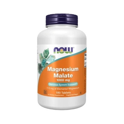 NOW FOODS Magnézium Malát 1000mg 180 tabliet