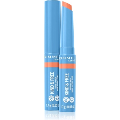 Rimmel Kind & Free тониращ балсам за устни цвят 003 Tropical Spark 1, 7 гр