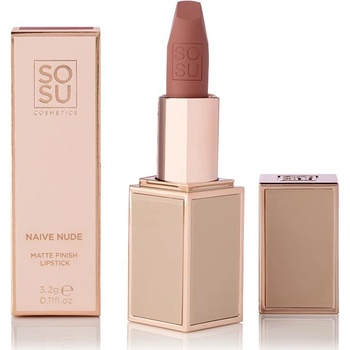 SOSU Cosmetics Matte Lipsticks matný rúž Muted Mauve 3,2 g