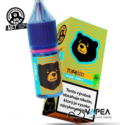 Go Bears Tobacco Original Tobacco 10 ml 20 mg