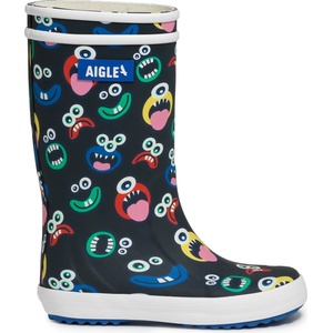 Aigle Детски гумени ботуши Aigle Kid's Lolly Pop Play2 Wellington boots - Monstres - размер 25 (EU) (731-0252-0212)