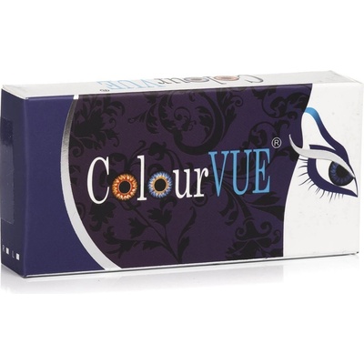MaxVue ColorVue 3 Tones Violet tříměsíční dioptrické 2 čočky