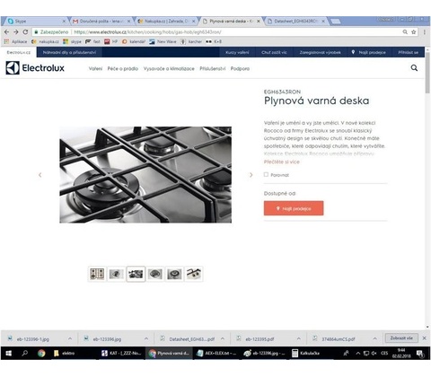 Electrolux EGH6343RON