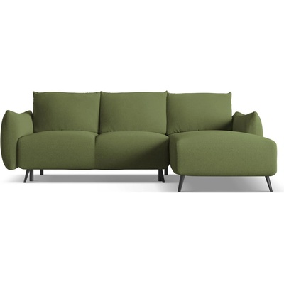 makamii Зелен ъглов диван (десен ъгъл) Malie - Makamii (MALIE_RCF_6_M1_C9)