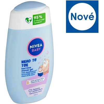 Nivea Baby Bed Time Sprchový gel pro celé tělo a vlásky 200ml