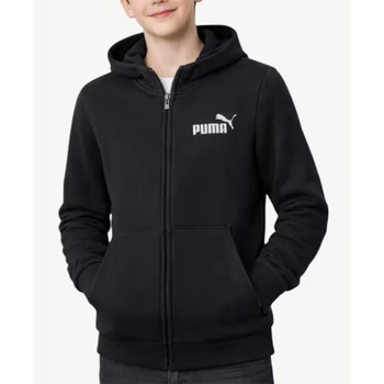PUMA Essentials Small Logo Hoodie Black