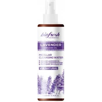 Biofresh Cosmetics Lavender Micellar Cleansing Water - Почистваща мицеларна вода 200мл