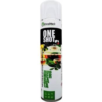 Freshtek ONE SHOT Zelený čaj 600 ml neutralizátor