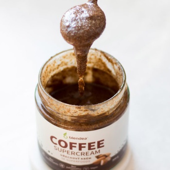Blendea Oříškový krém s mandlemi a kávou COFFEE SUPERCREAM Vegan 300 g