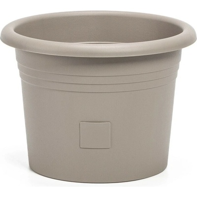 Plastia Samozavlažovací kvetináč Narza taupe pr. 30 cm