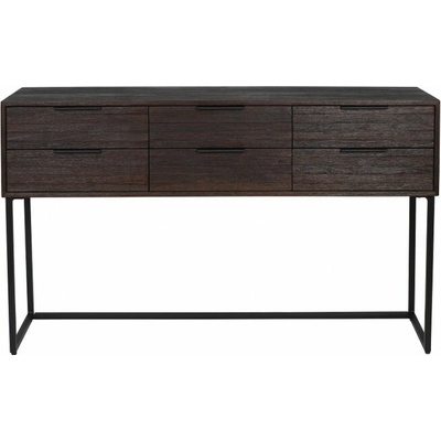 White Label Living Webster L 135 x 82 cm teak hnědá