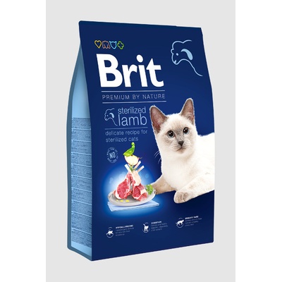 Brit Premium by Nature Cat Sterilized Lamb 16 kg