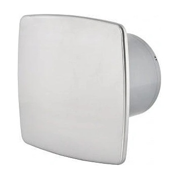 MMotors Вентилатор с намален шум, челна метална плочка, цвят метал (6035)