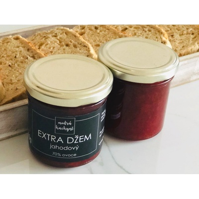 Modrá Kuchyně extra Džem jahodový 170 g