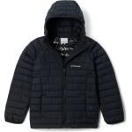 Columbia Детско синтетично яке Columbia Kid's Powder Lite II/1 Hooded Jacket Synthetic jacket - Black - размер 8 Years (703-4649-0113)