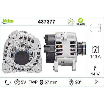 Generátor VALEO 437377