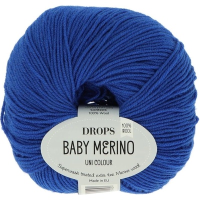 Drops Baby Merino UNI 33 kráľovská modrá