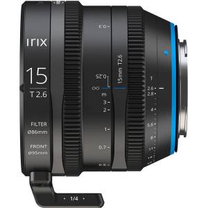 Irix Кино обектив Irix Cine 15mm T2.6 Canon EF (Metric) за Canon EF Обективи