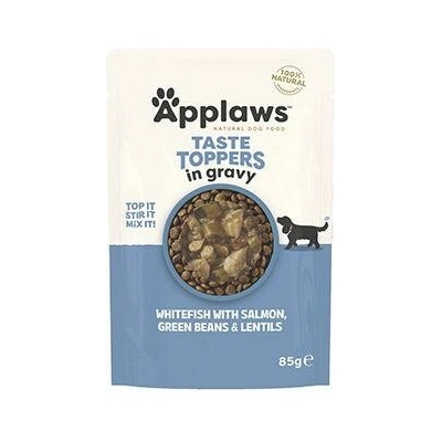 Applaws Dog Toppers Gravy bílá ryba a losos 85 g