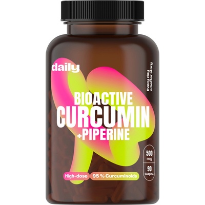 Daily Bioactive Curcumin + Piperine 90 kapslí