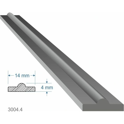 DOPREDAJ Pásovina plochá T, 14 x 4 x 2000 mm, mäkká