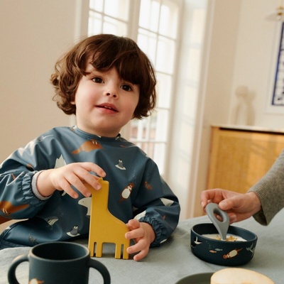 Liewood Merle Bryndák s rukávy - Arctic Sea/Ocean View – Zboží Dáma