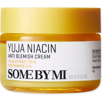 Some By Mi Yuja Niacin Anti Blemish Cream - Изсветляващ крем за лице 60мл