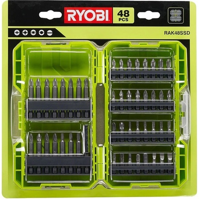 Sada bitů Ryobi RAK48SSD s magnetickým nástavcem 48 ks