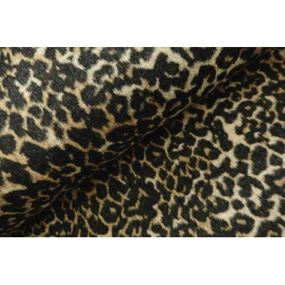 Kabátová látka - leopard
