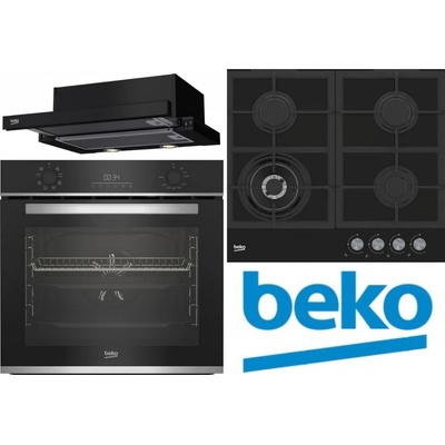 Set Beko BBIM13300X + HILW64225S + HNT62210B