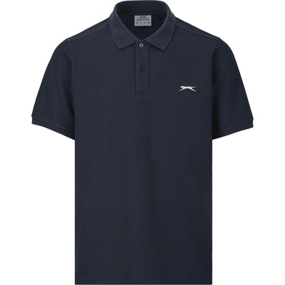 Slazenger Мъжка блуза с яка Slazenger Plain Polo Shirt Mens - Navy