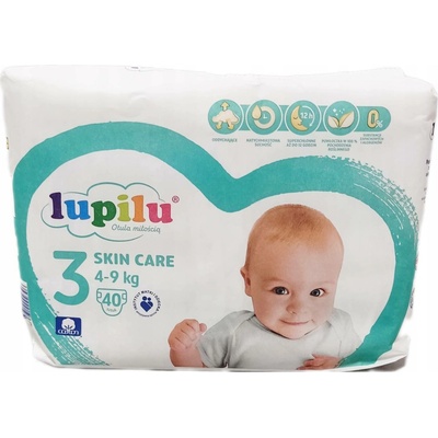 Lupilu Skin Care 3 4-9 kg 40 ks