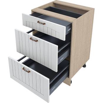 Image 1 of ИРИМ Долен кухненски шкаф Сити МФ-Бяло фладер-04-54 60 см