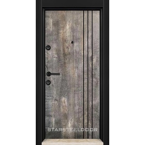 Starsteeldoor Блиндирана врата Parkdor M-02 Firewood (цена без монтаж)
