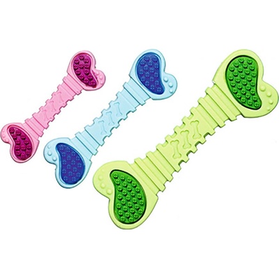 Karlie-Flamingo tvrdá guma dentální kost 13 cm