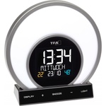 TFA Светлинен будилник с цветна променяща се светлина на настроението и стаен климат / Арт. №60.2026. 01 (79-60.2026.01) Будилник
