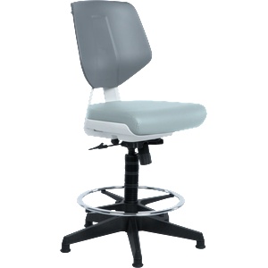  Работен офис стол lab lux - сив sil (3520794_2)