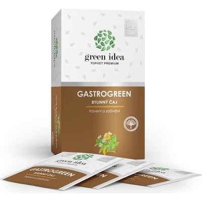Topvet Green Idea Gastrogreen bylinný čaj 20 x 1,5 g