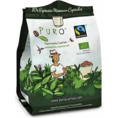 PURO Bio Monsoon 10 бр Кафе капсули Nespresso