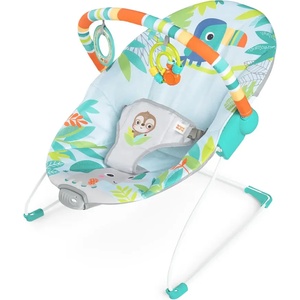 Bright Starts Бебешки шезлонг Bright Starts - Rainforest Vibes (12227) - baby