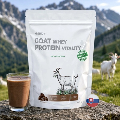 Klomio Kozí Whey Protein Vitality 500g