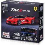 Maisto RC - 1: 41 DIE-CAST METAL със светлини, Ferrari FXX-K EVO, червено, XTR, Bluetooth 5 (82650-23020)