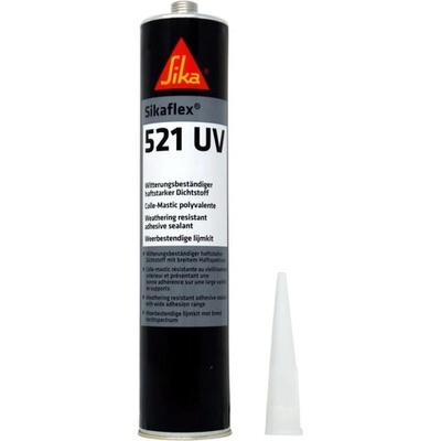 Sika Sikaflex® 521 UV Силно Полимерно Лепило 300 мл - Бял (108635)