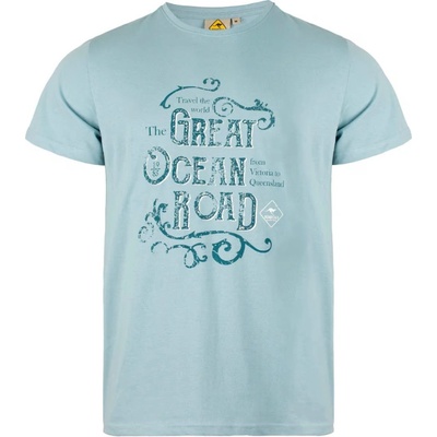 Pánské tričko Ocean Roadsign Australia modrá modré