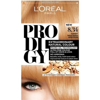 L'Oréal Prodigy 8.34 svetlá blond medená