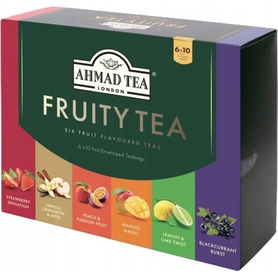Ahmad Fruity Tea Selection 6 príchutí po 10 vrecúšok 60 vrecúšok